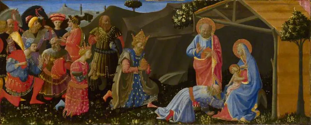 Artistic depiction of the Magi