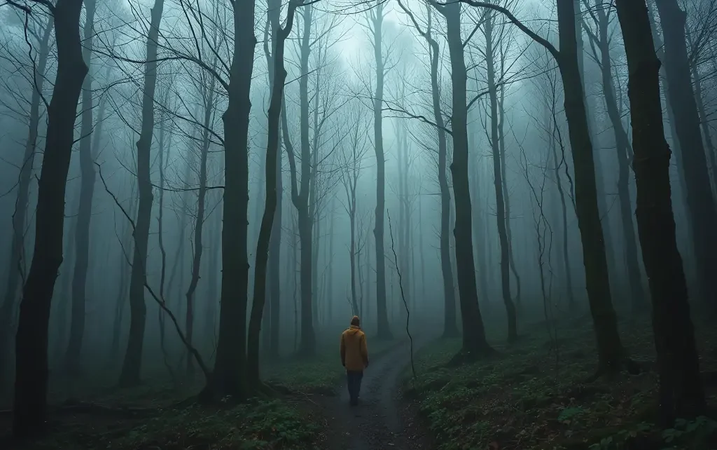 The heart of Romania's enigmatic forest eerily beautiful yet deeply unsettling.
