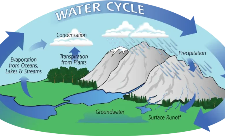 water cycle earth